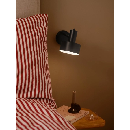 Kinkiet Matis plastikowy czarny E27  NO2512201003 - Nordlux